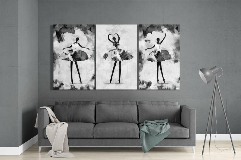 Ballerina Glass Wall Art