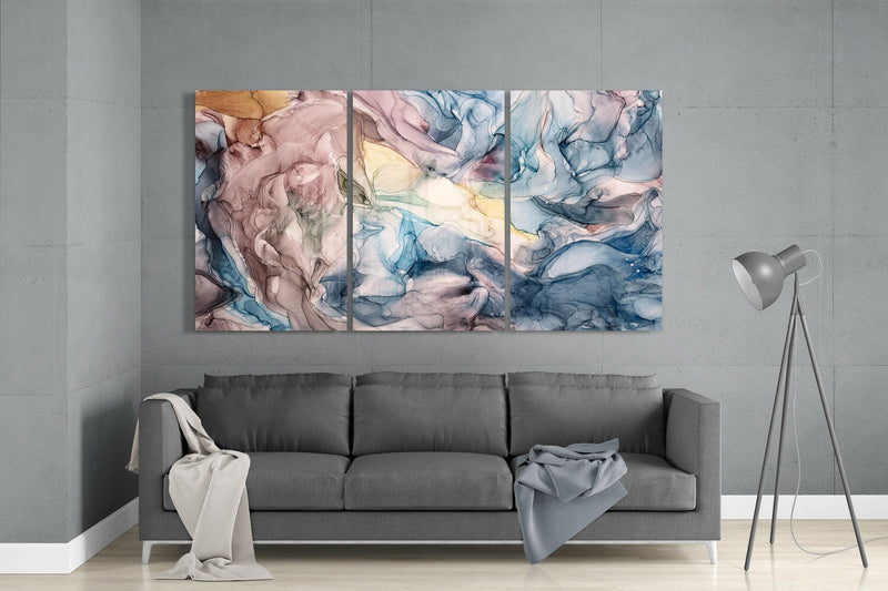 Magic Colors Glass Wall Art