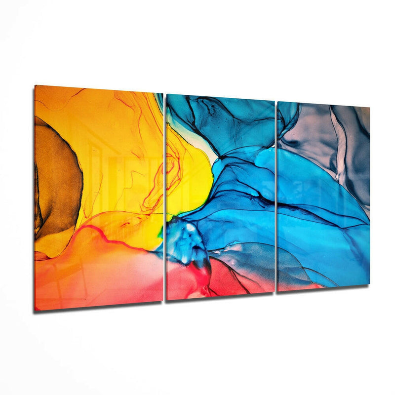 Magic Colors Glass Wall Art