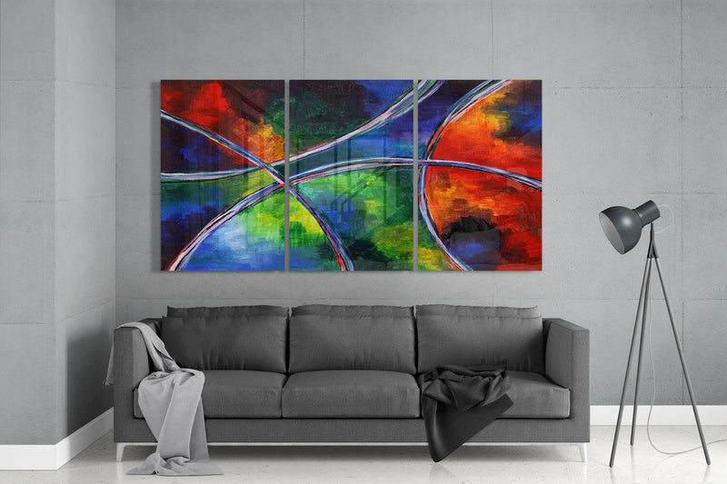 Circle Glass Wall Art