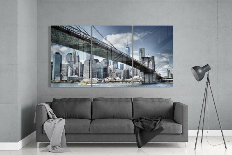Manhattan Glass Wall Art