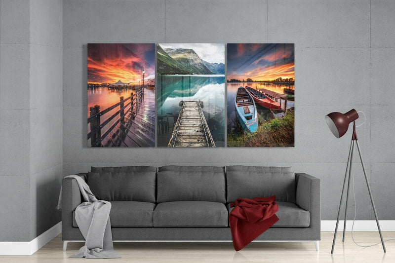 Piers Glass Wall Art