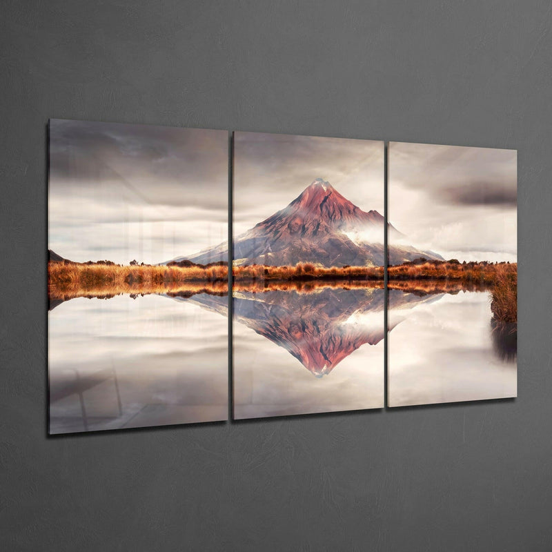 Mountain Glass Wall Art