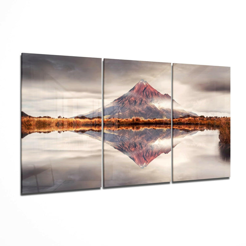 Mountain Glass Wall Art