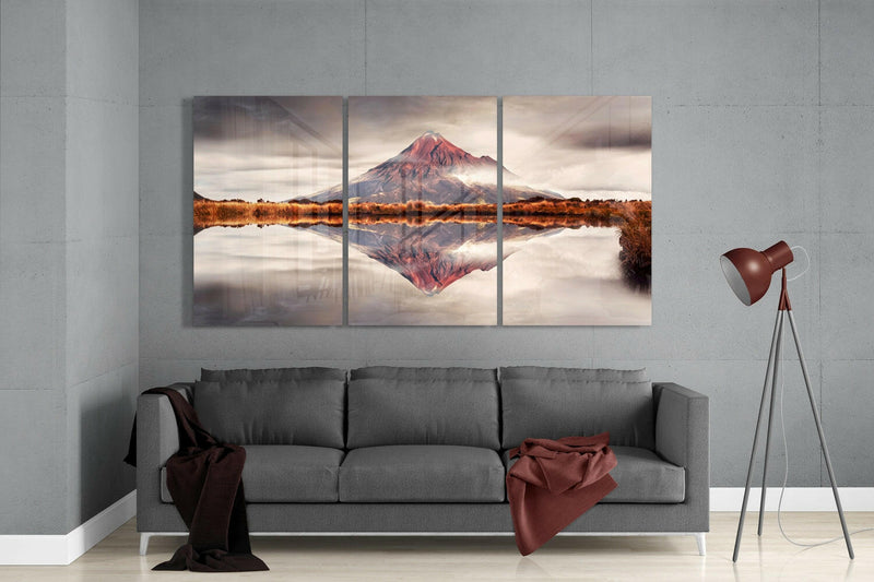 Mountain Glass Wall Art
