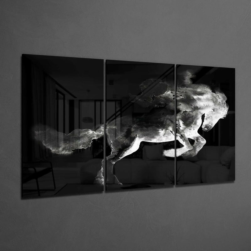 Horse Glass Wall Art