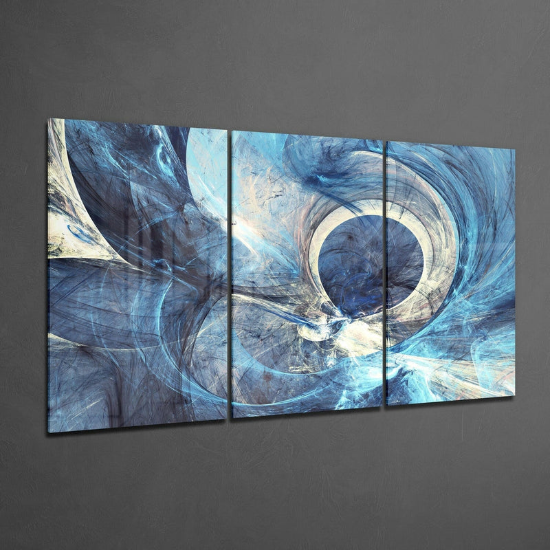 Feather Glass Wall Art