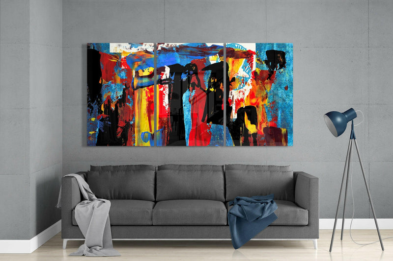 Silhouettes Glass Wall Art