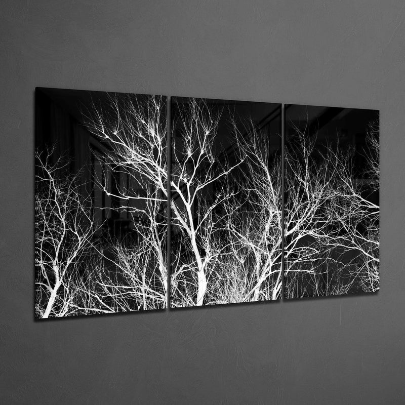 Branches Glass Wall Art