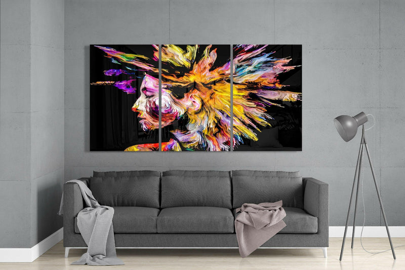 Colorful Thoughts Glass Art