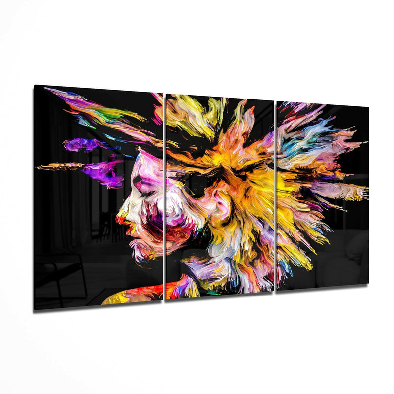 Colorful Thoughts Glass Art