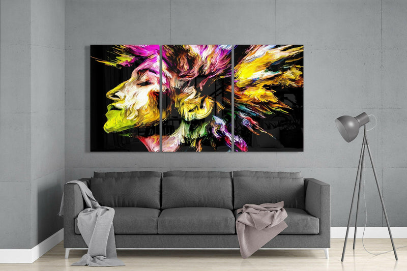 Colorful Peace Glass Art