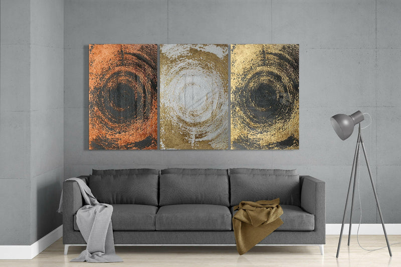 Yellow Touch Glass Art