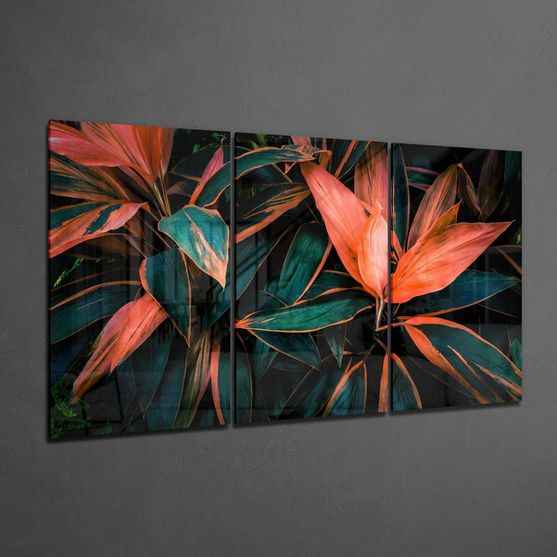 Flower - Cordyline Glass Art