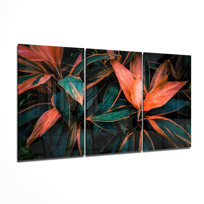 Flower - Cordyline Glass Art