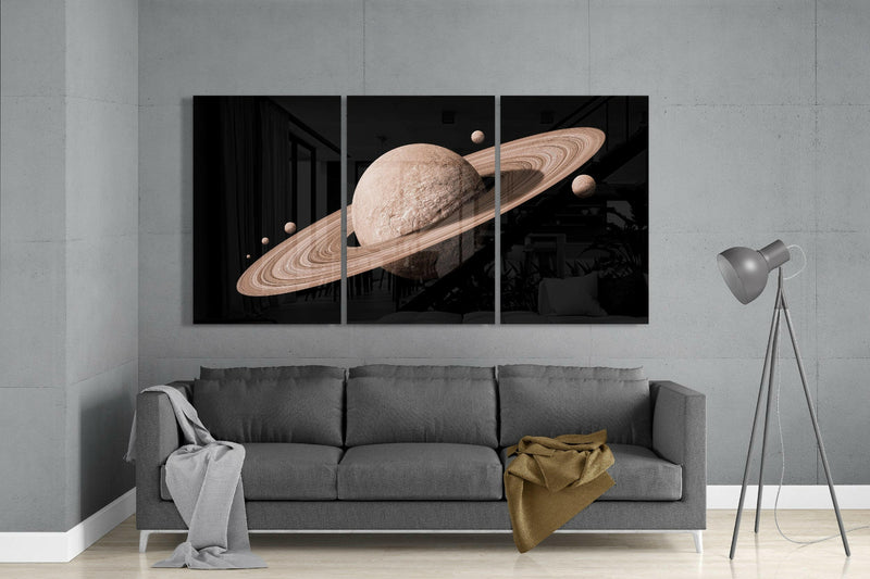 Saturn Glass Art