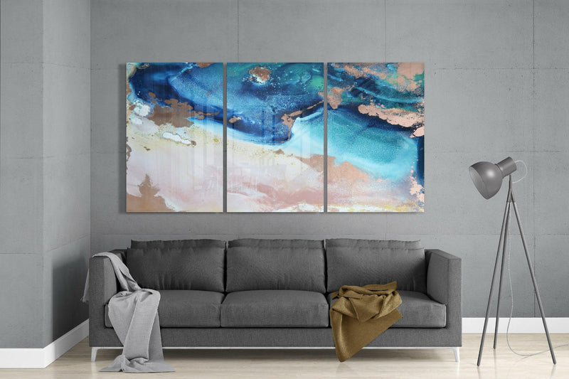 Blue Shore Glass Art