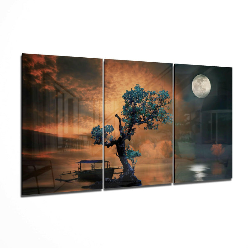 Bonsai Mega Glass Wall Art