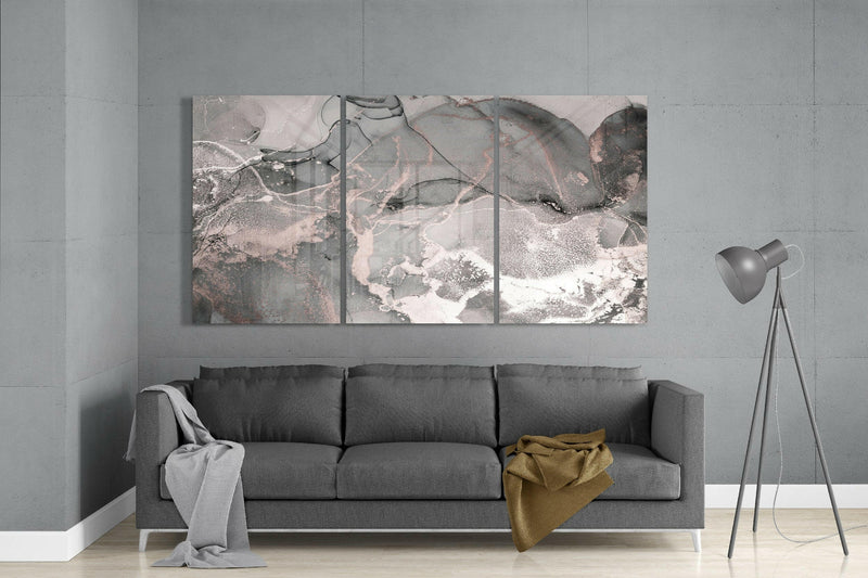 Gray Dance Glass Art