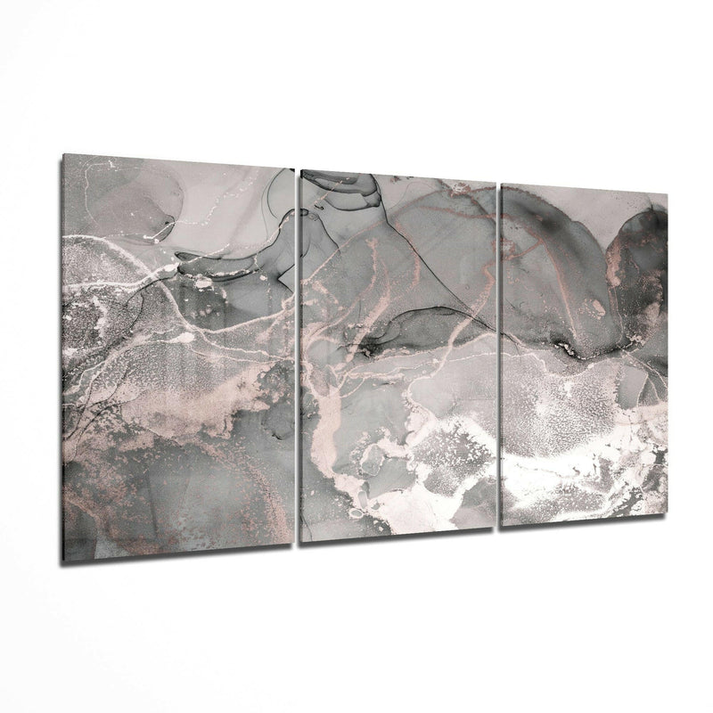 Gray Dance Glass Art