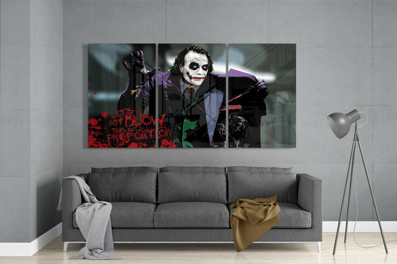 Joker Glass Art