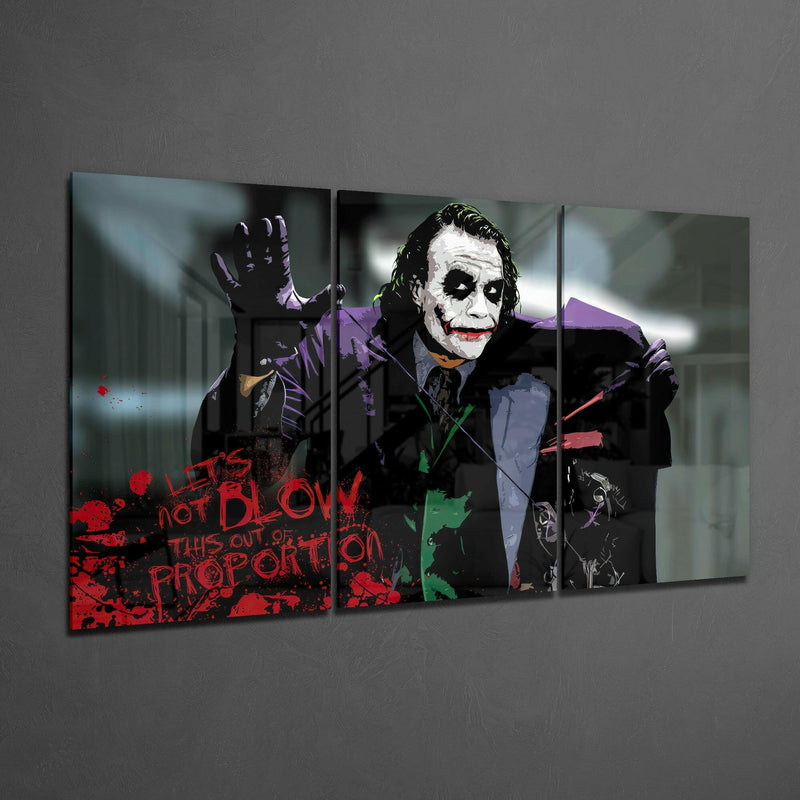 Joker Glass Art