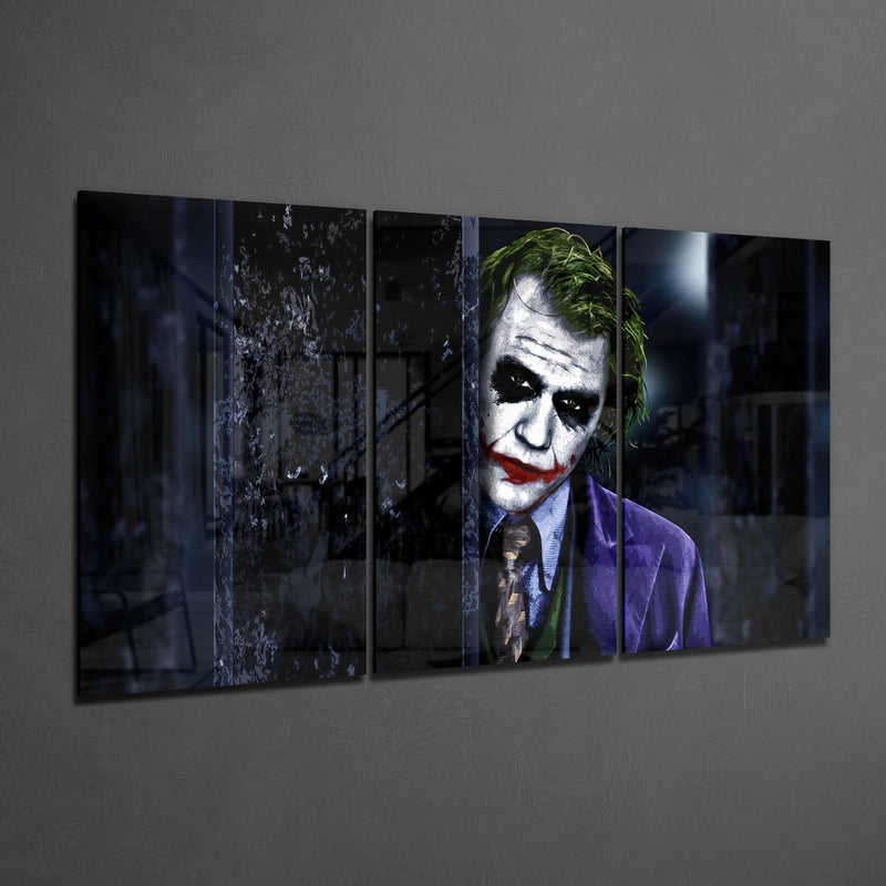 Joker Glass Art