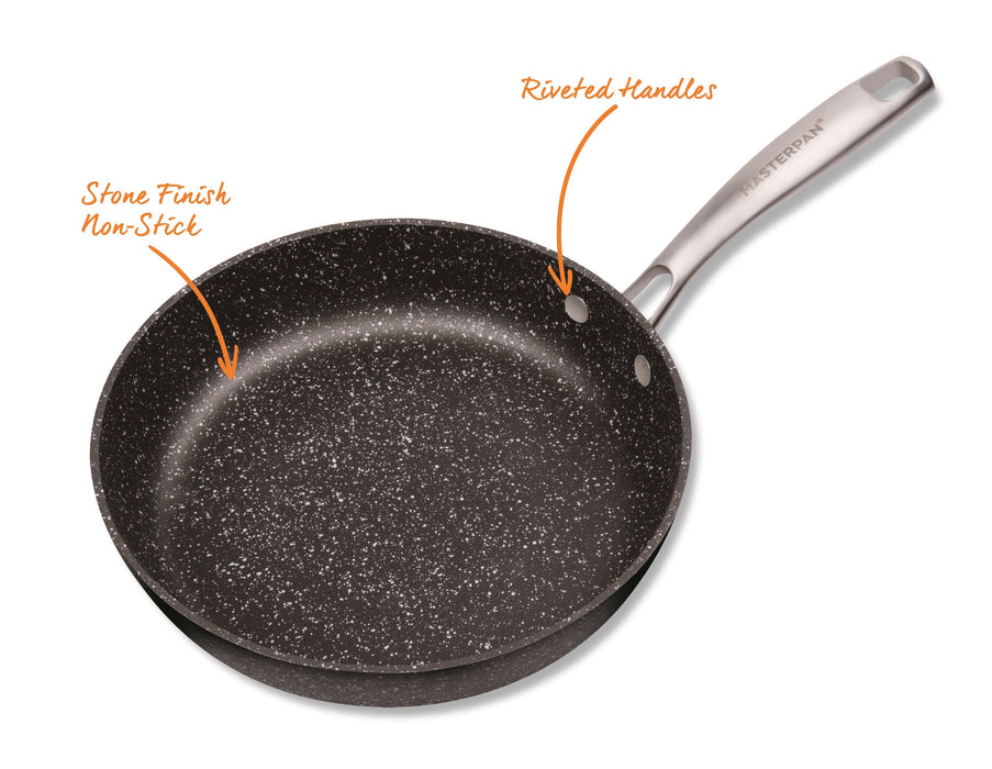 MASTERPAN Nonstick Granite Look Frypan & Skillet, 11" (28cm)