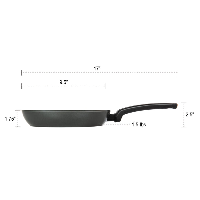 MASTERPAN Ceramic Nonstick Frypan & Skillet, 9.5" (24cm)