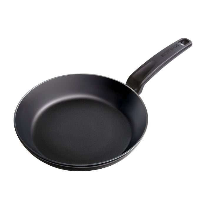 3 PACK BUNDLE - 8" GRILL PAN WITH FOLDING HANDLE + 9.5" FRY PAN + 11" CREPE PAN, WITH BAKELITE HANDLE, CAST ALUMINUM WITH SUPERIOR NON-STICK