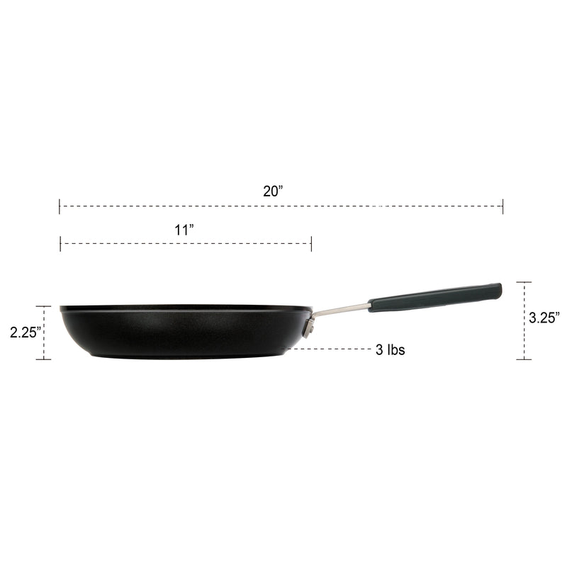 MASTERPAN Nonstick Frypan & Skillet with Chefs Handle, 11" (28cm)