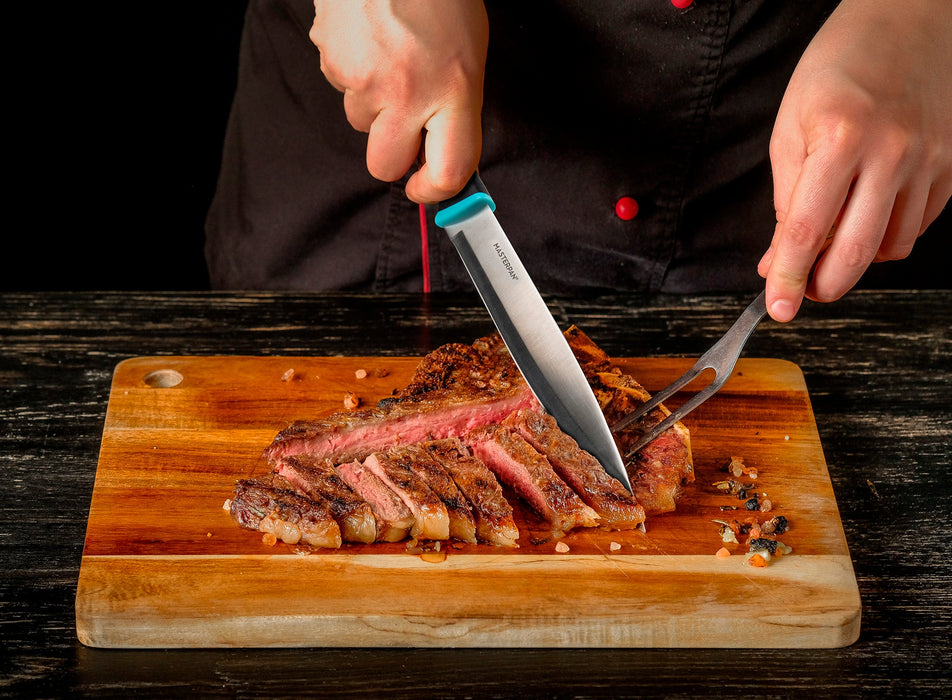 MASTERPAN Knife Set with Covers, 12-pc
