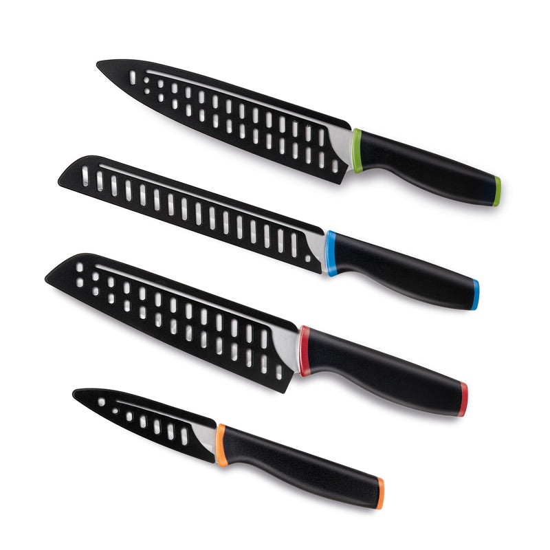 MASTERPAN Knife Set with Covers, 8-pc