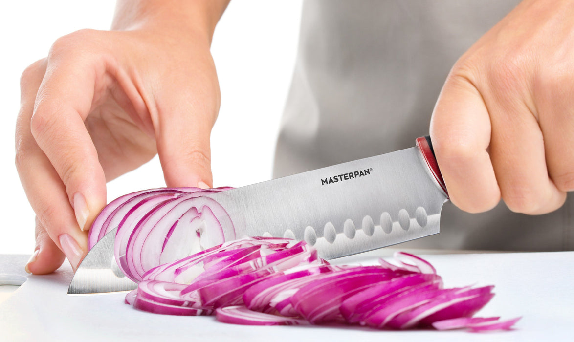 MASTERPAN Knife Set with Covers, 8-pc