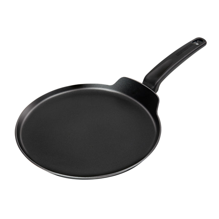 3 PACK BUNDLE - 8" GRILL PAN WITH FOLDING HANDLE + 9.5" FRY PAN + 11" CREPE PAN, WITH BAKELITE HANDLE, CAST ALUMINUM WITH SUPERIOR NON-STICK