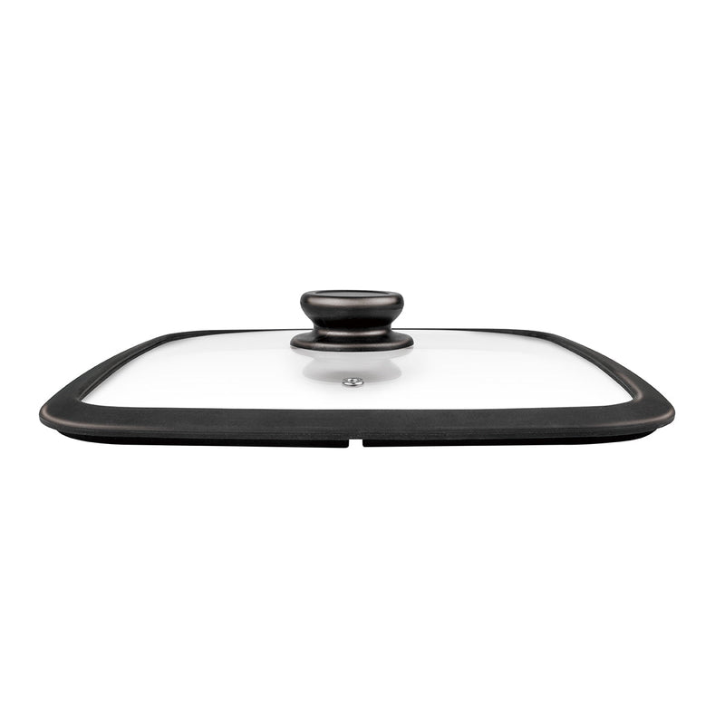 MASTERPAN Tempered Glass Lid, Fits Our 11x11" Pans (28cm)