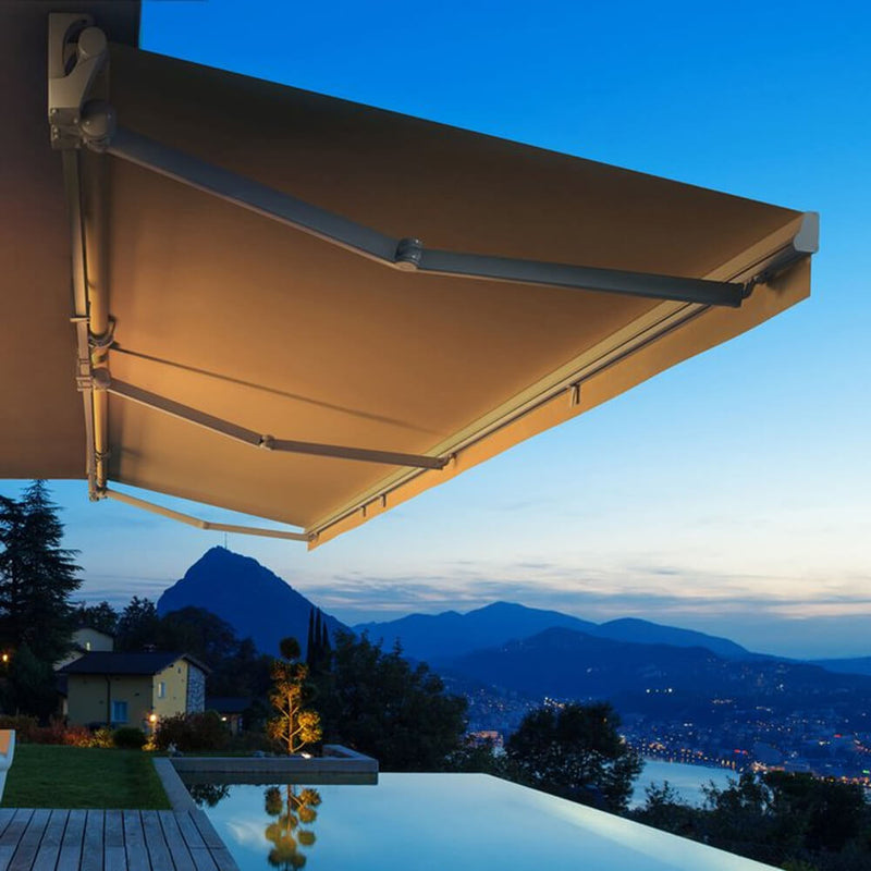 Multiple Awnings Brasilia Athena Manual Retractable Sun Shade Awning (SAK35164)