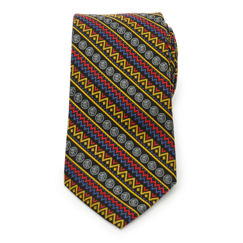 Marvel Black Panther Tribal Stripe Men's Tie