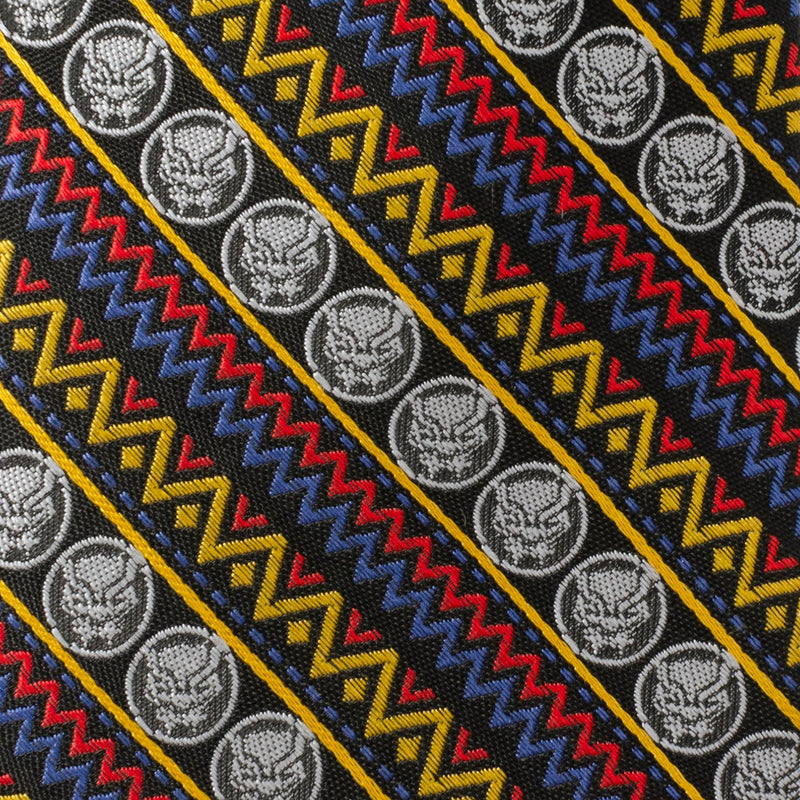 Marvel Black Panther Tribal Stripe Men's Tie