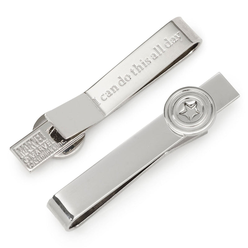 Marvel Captain America Hidden Message Tie Bar