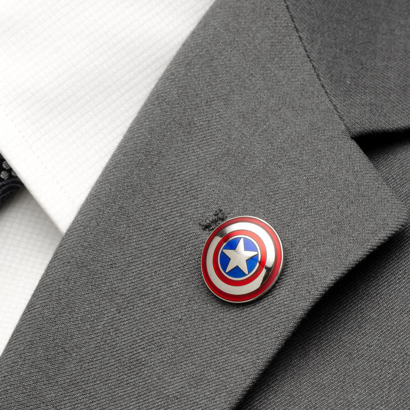 Marvel Captain America Navy Argyle Stripe Gift Set