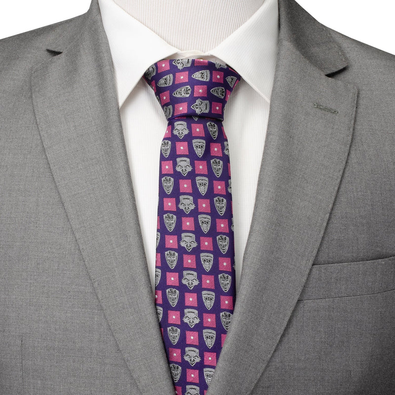 Marvel Guardian's of the Galaxy Purple Men's Tie