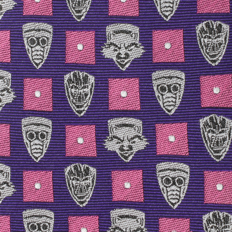 Marvel Guardian's of the Galaxy Purple Men's Tie