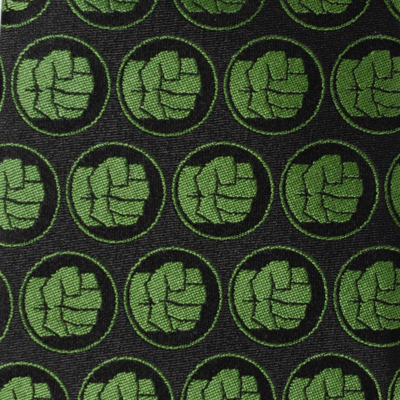 Marvel Hulk Black Men's Tie
