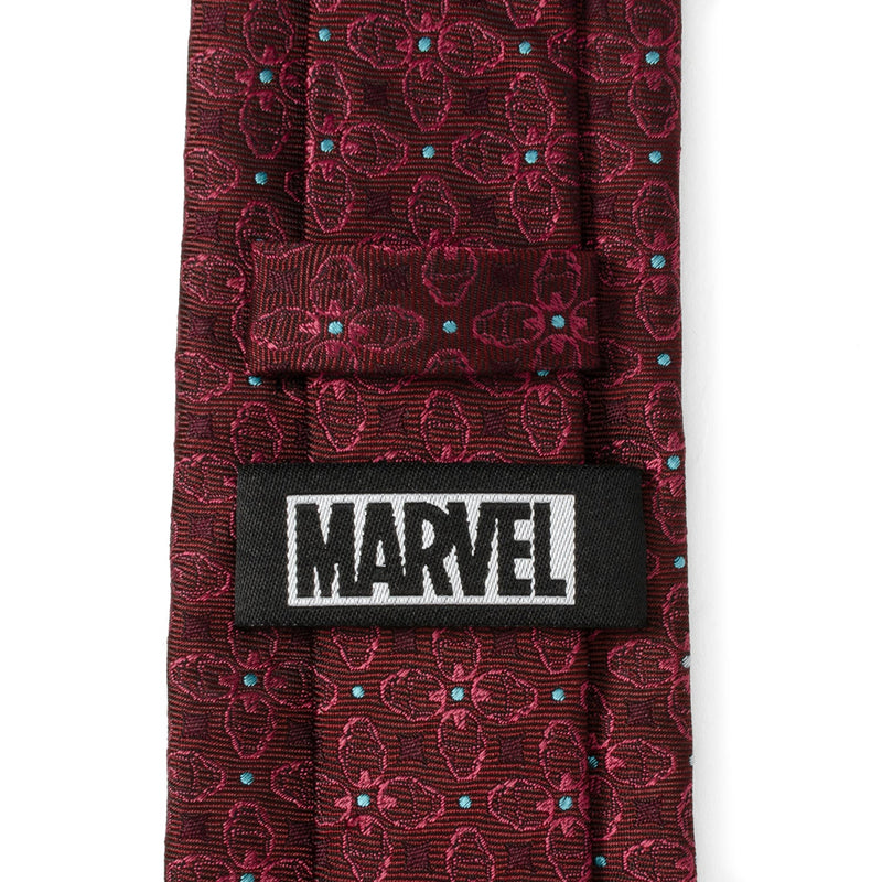Marvel Iron Man Burgundy Multi Men's Tie