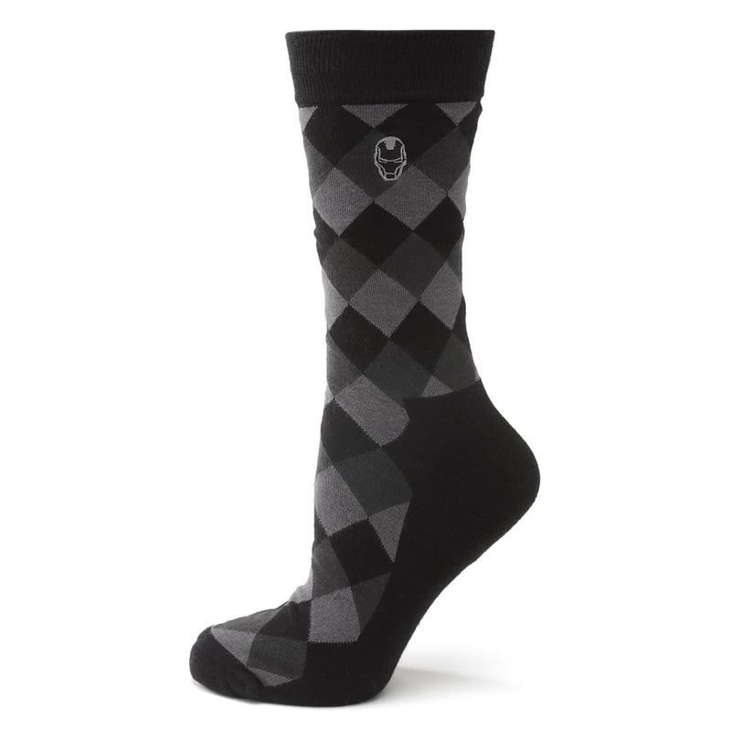 Marvel Iron Man Argyle Black Gift Set