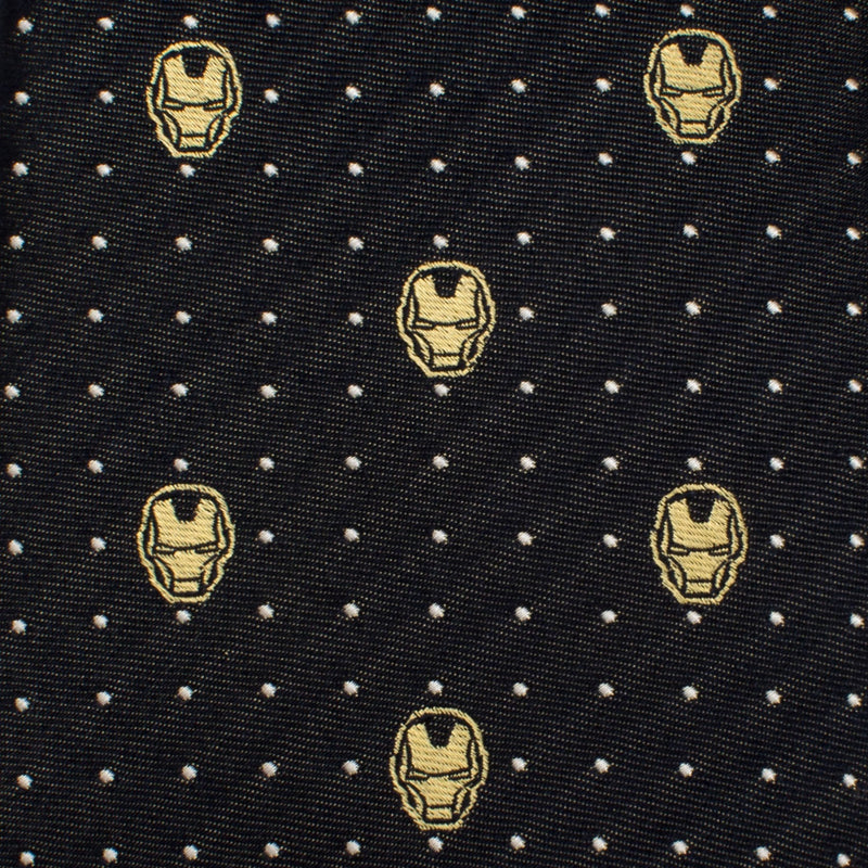 Marvel Iron Man Gray Dot Tie
