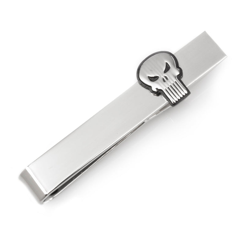 Marvel The Punisher Silver Tie Bar
