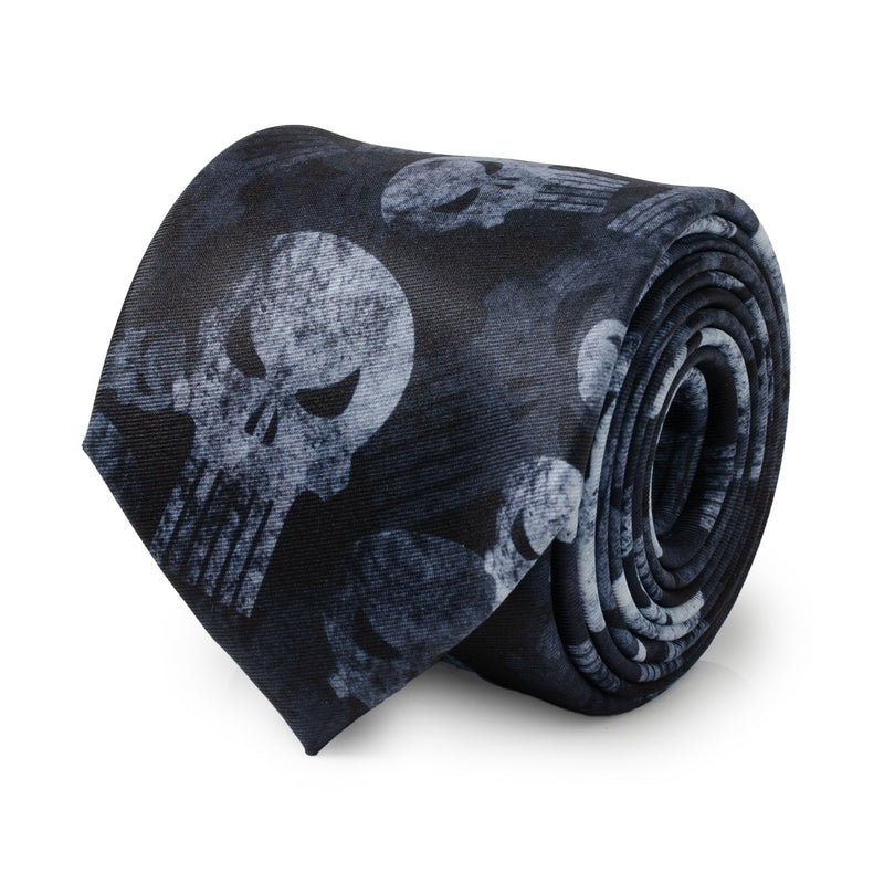 Marvel Punisher Dark Teal Men's Tie