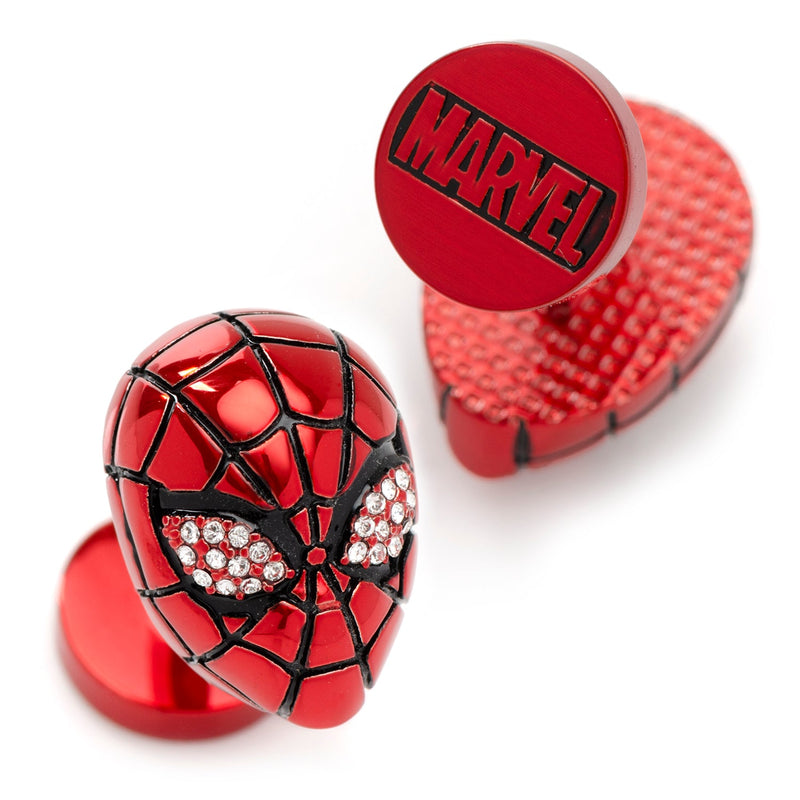 Marvel Spider-Man 3D Crystal Cufflinks